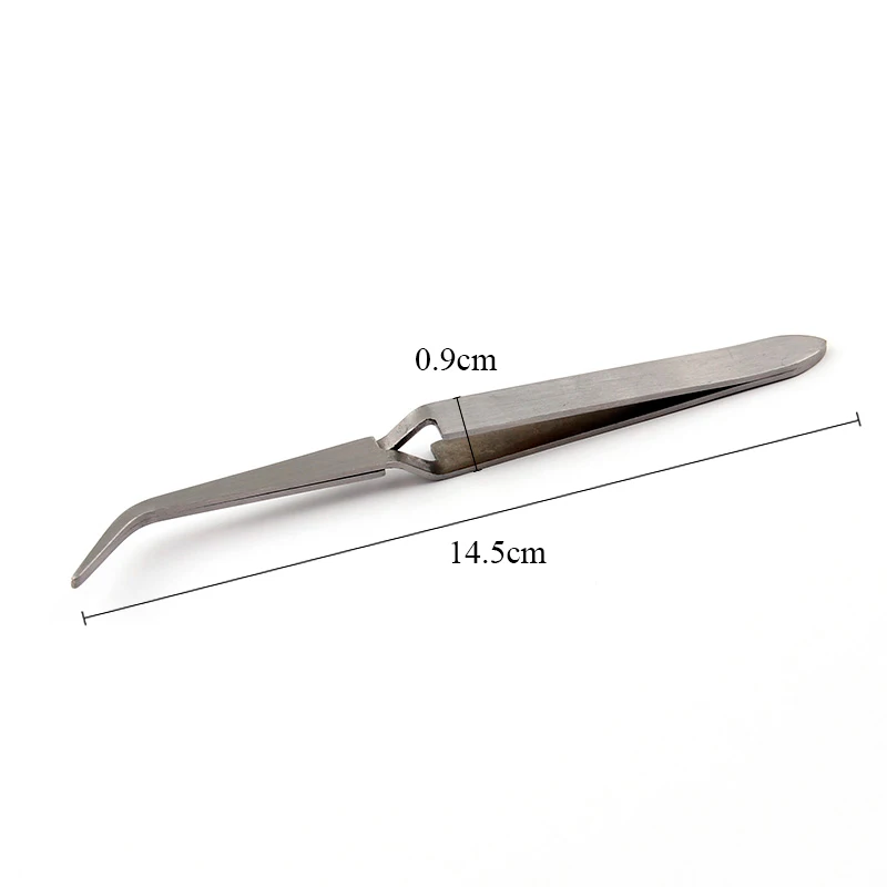 1Pc 1*15cm News Stainless Steel Multi-Function Manicure Nail Art Clip Nail Silver Tweezer Tool For Nail Tips
1Pc 1*15cm News Stainless Steel Multi-Function Manicure Nail Art Clip Nail Silver Tweezer Tool For Nail Tips