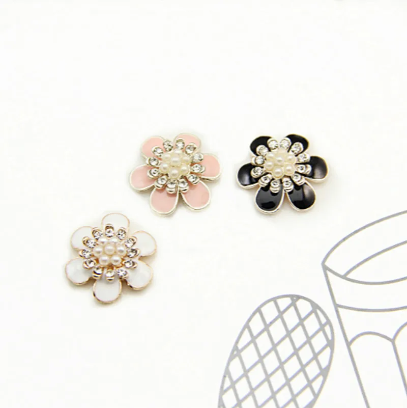 Black White Pink Rhinestone Pearl Flower Findings For Jewelry Making Supplies Diy Wedding Decoration Hand Made Accessories
Black White Pink Rhinestone Pearl Flower Findings For Jewelry Making Supplies Diy Wedding Decoration Hand Made Accessories