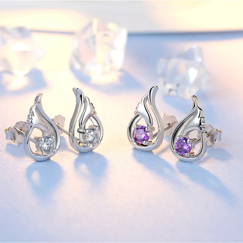 Wholesale Earrings Stud Jewelry Fancy Gift Sterling Silver Stud with Box Zircon Stud Earrings for Women
Wholesale Earrings Stud Jewelry Fancy Gift Sterling Silver Stud with Box Zircon Stud Earrings for Women