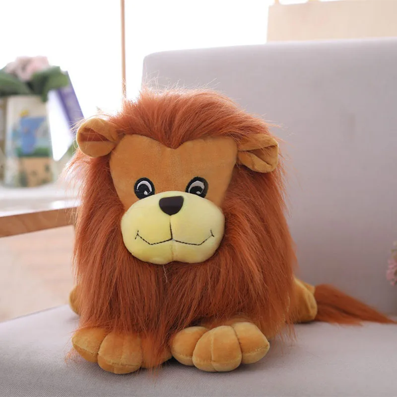 1pc 25-50cm Lion Plush Toys Cute Stuffed Animal Dolls Soft Simulation Lion Doll High Quality Birthday Gift Kids Toy
1pc 25-50cm Lion Plush Toys Cute Stuffed Animal Dolls Soft Simulation Lion Doll High Quality Birthday Gift Kids Toy