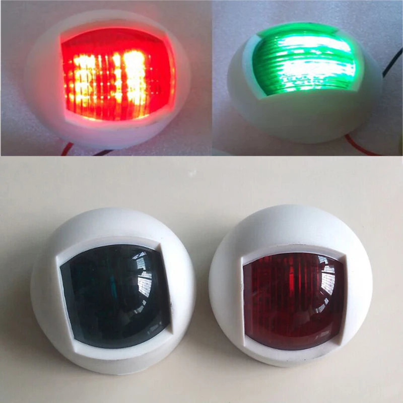 12V Red Green Marine Boat Light 5W Tungsten bulb Navigation Light Left and Right Starboard/Port Light
12V Red Green Marine Boat Light 5W Tungsten bulb Navigation Light Left and Right Starboard/Port Light