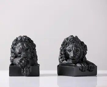 creative resin vintage lion head statue home decor crafts room decoration objects study room office figurine animal head bookend
creative resin vintage lion head statue home decor crafts room decoration objects study room office figurine animal head bookend