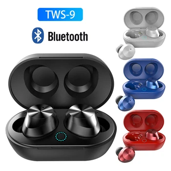 Fashion TWS-9 Touch Waterproof Binaural Bluetooth Headset 5.0 True Wireless Mini Running Headset For iOS Android Phones
Fashion TWS-9 Touch Waterproof Binaural Bluetooth Headset 5.0 True Wireless Mini Running Headset For iOS Android Phones