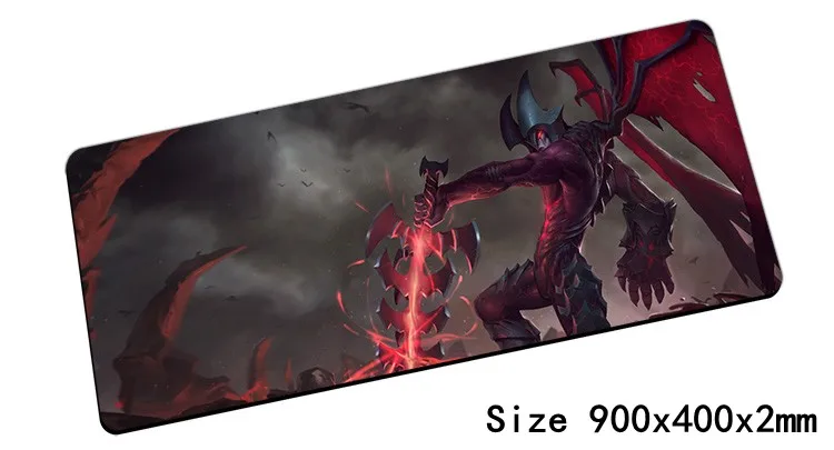 Aatrox mouse pad 900x400x2mm lol notbook computer mousepad Darkin Blade gaming padmouse gamer keyboard mats | Компьютеры и офис