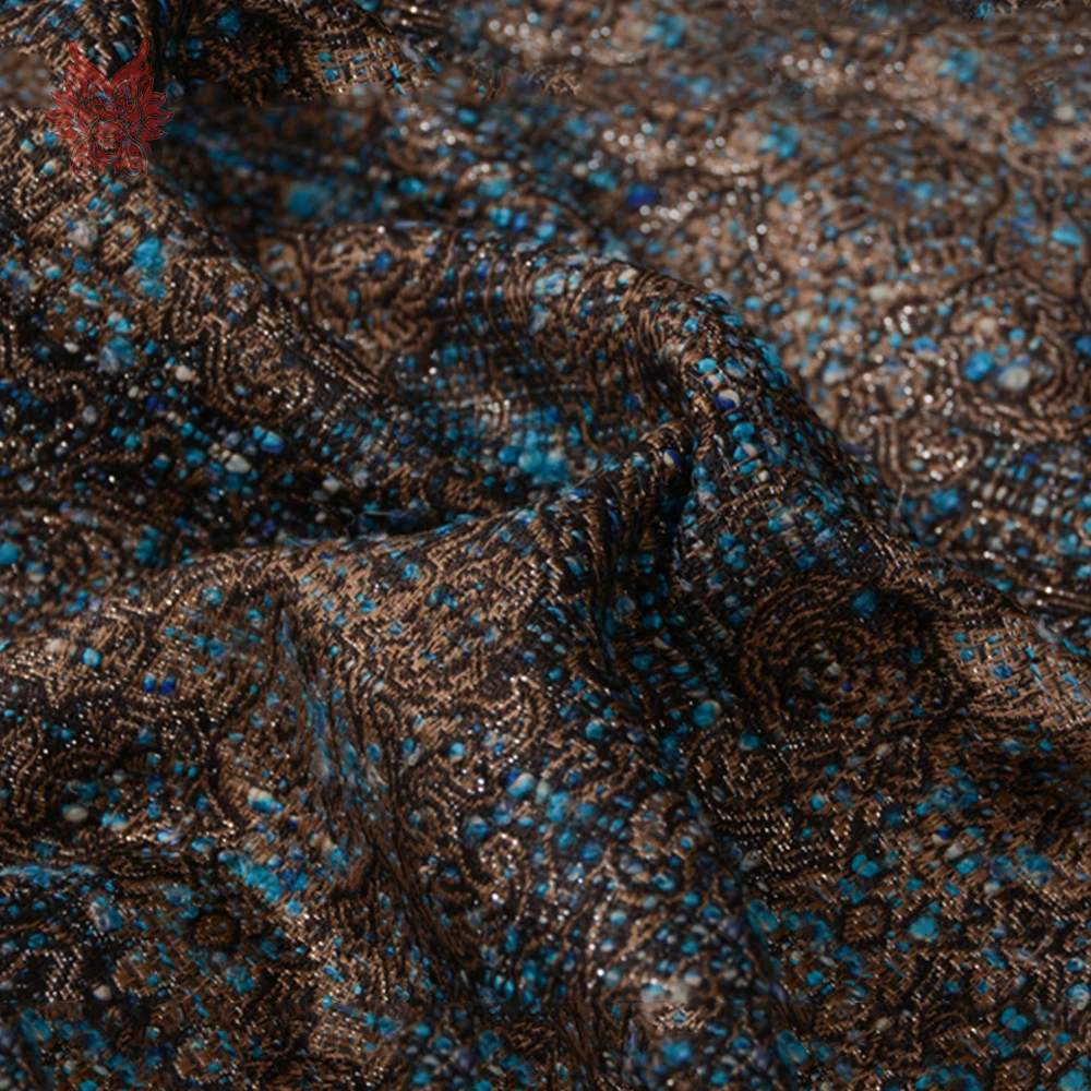 American style retro flower metallic jacquard tweed woolen fabric for coat dress tissu tecidos telas stoffen SP5680 Free ship
American style retro flower metallic jacquard tweed woolen fabric for coat dress tissu tecidos telas stoffen SP5680 Free ship