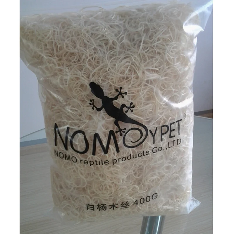 400g poplar wood wool Insects Box Pet cushion material Reptile carpet mat material bottom
400g poplar wood wool Insects Box Pet cushion material Reptile carpet mat material bottom