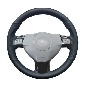 Hand-stitched Black PU Artificial Leather Car Steering Wheel Cover for Opel Astra (H) 2004-2009 Zaflra (B) 2005-2014 Signum 2005
Hand-stitched Black PU Artificial Leather Car Steering Wheel Cover for Opel Astra (H) 2004-2009 Zaflra (B) 2005-2014 Signum 2005