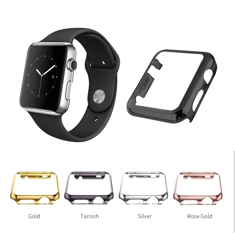 0.6mm Ultra-thin Metal Plated Watch Case For iWatch 38/42mm Full Screen Protector Cover Body Case For Apple Watch 1/2 Series
0.6mm Ultra-thin Metal Plated Watch Case For iWatch 38/42mm Full Screen Protector Cover Body Case For Apple Watch 1/2 Series