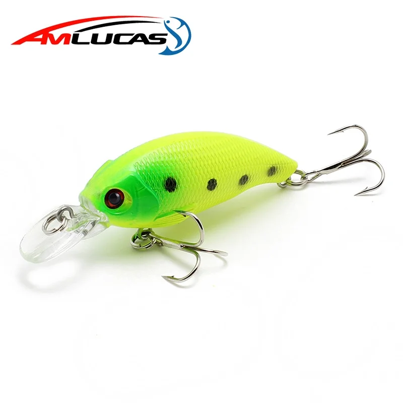 Amlucas Minnow Hard Bait 75mm 8.5g Crankbaits Wobblers Dive 1.8m Fishing Lures Carp peche jerkbait Fishing Accessories WE171
Amlucas Minnow Hard Bait 75mm 8.5g Crankbaits Wobblers Dive 1.8m Fishing Lures Carp peche jerkbait Fishing Accessories WE171