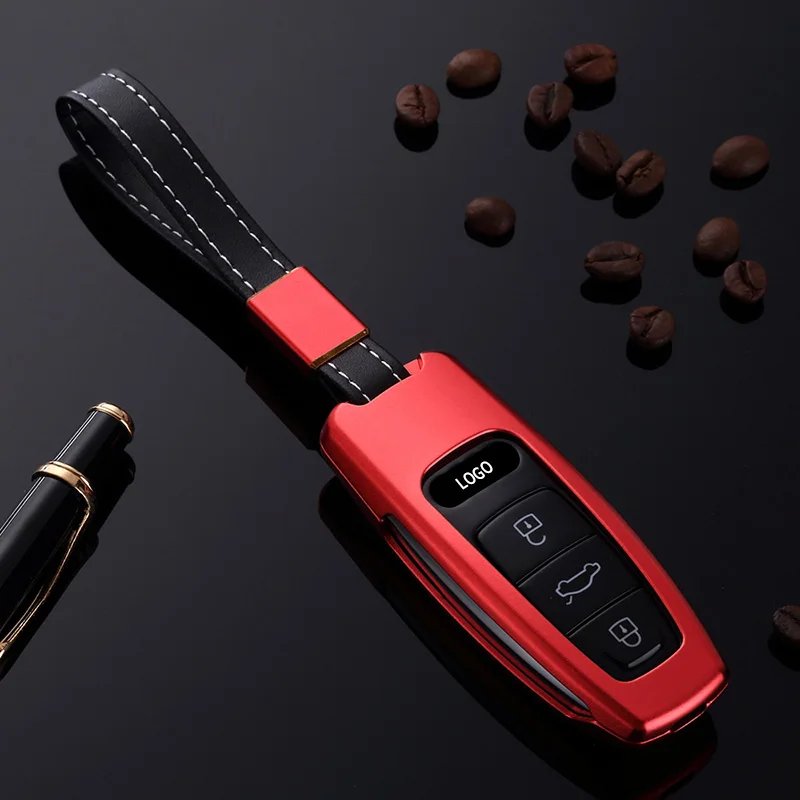 Aluminum Alloy Car Key Case Cover Protector Key Shell for Audi A6 C8 A7 A8 2018 2019 C Styling Car Accessories
Aluminum Alloy Car Key Case Cover Protector Key Shell for Audi A6 C8 A7 A8 2018 2019 C Styling Car Accessories