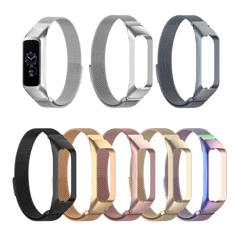 Smart Watch Band Fit e Wrist Band Fashion Milanese Stainless Steel Replacement Magnetic Strap for Samsung Galaxy Fit-e Smart Ban
Smart Watch Band Fit e Wrist Band Fashion Milanese Stainless Steel Replacement Magnetic Strap for Samsung Galaxy Fit-e Smart Ban
