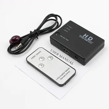 2018 new 3 Port 1080P HDMI Switch Selector Switcher Splitter Hub +Remote for PS3 HDTV LOT
2018 new 3 Port 1080P HDMI Switch Selector Switcher Splitter Hub +Remote for PS3 HDTV LOT