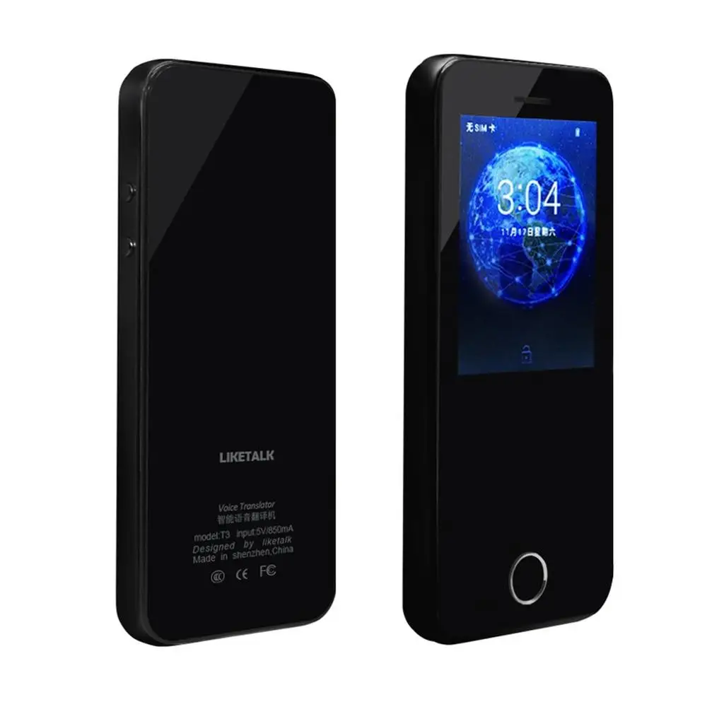 T3 Intelligent Wireless Voice Translator 3g/wifi Voice Two-way Interactive Voice Translator Voice Translation 
T3 Intelligent Wireless Voice Translator 3g/wifi Voice Two-way Interactive Voice Translator Voice Translation