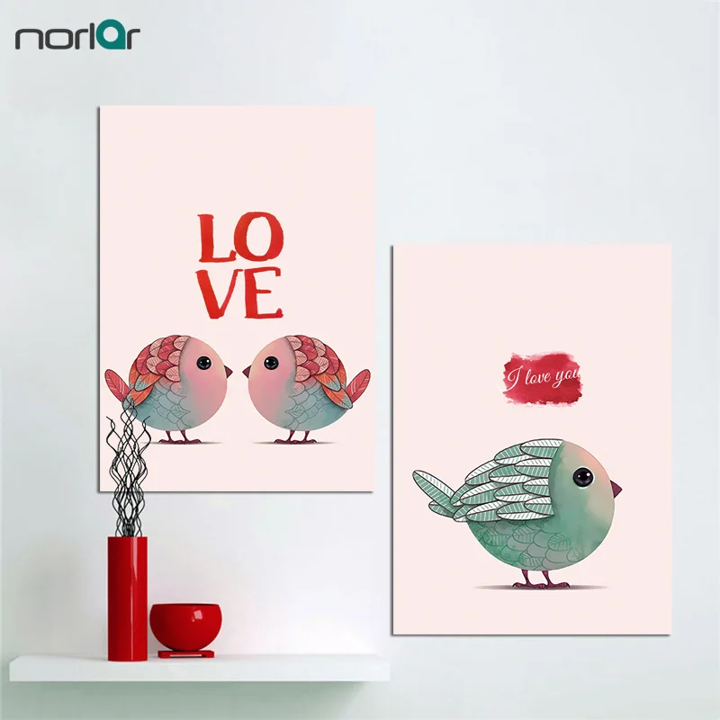 Canvas Painting Wall Picture Art Canvas Print Poster Lover Birds by Daniel Taylor Wall Decor No Frame
Canvas Painting Wall Picture Art Canvas Print Poster Lover Birds by Daniel Taylor Wall Decor No Frame