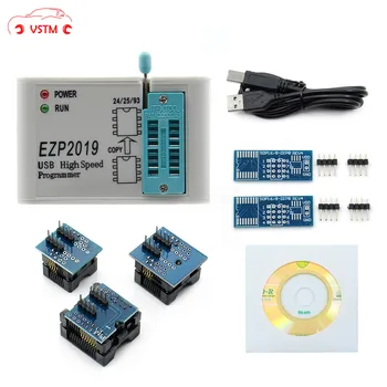 EZP2019 with 5 adapters support win7&8 24 25 93 EEPROM 25 flash bios chip Programmer high-speed USB Programming Tool EZP 2019
EZP2019 with 5 adapters support win7&8 24 25 93 EEPROM 25 flash bios chip Programmer high-speed USB Programming Tool EZP 2019