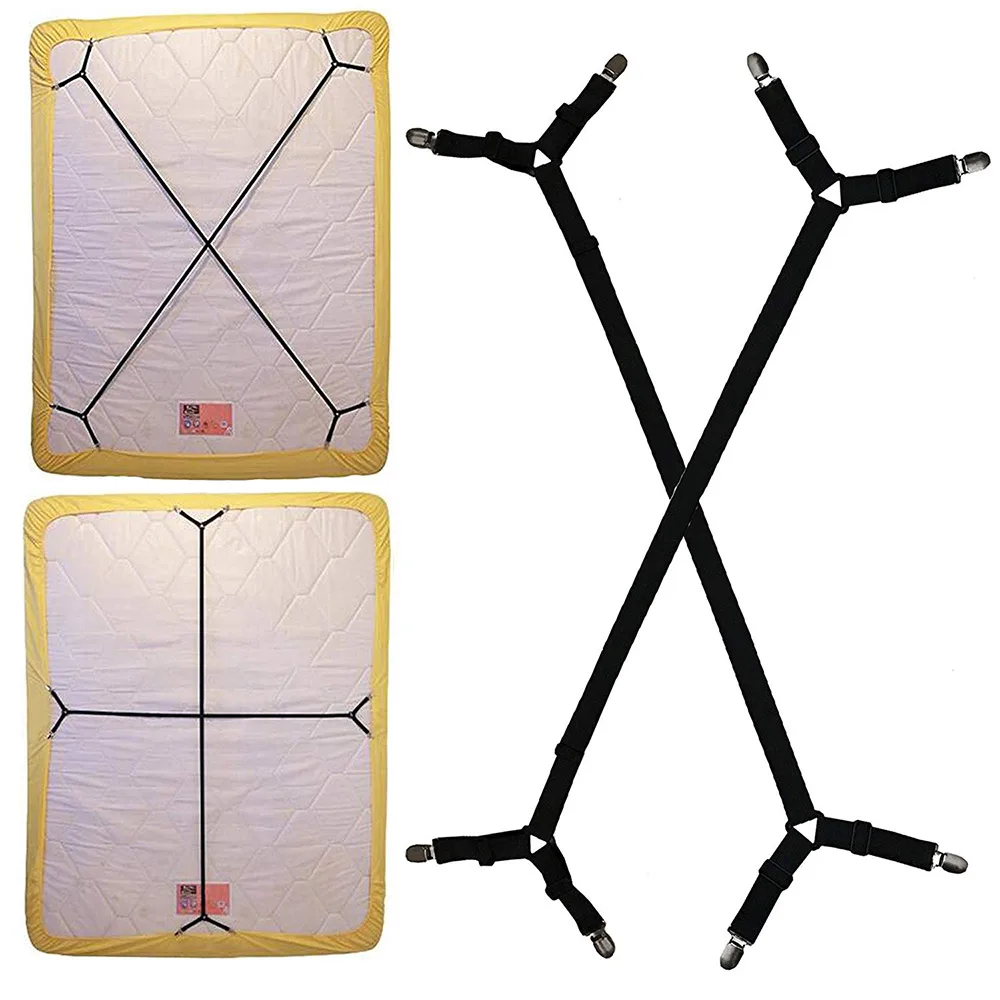 2Pcs Bed Suspender Strap Mattress Fastener Holder Triangle Grippers Sheet Clips Hot New Adjustable Sheet Holder Clips Fixation
2Pcs Bed Suspender Strap Mattress Fastener Holder Triangle Grippers Sheet Clips Hot New Adjustable Sheet Holder Clips Fixation