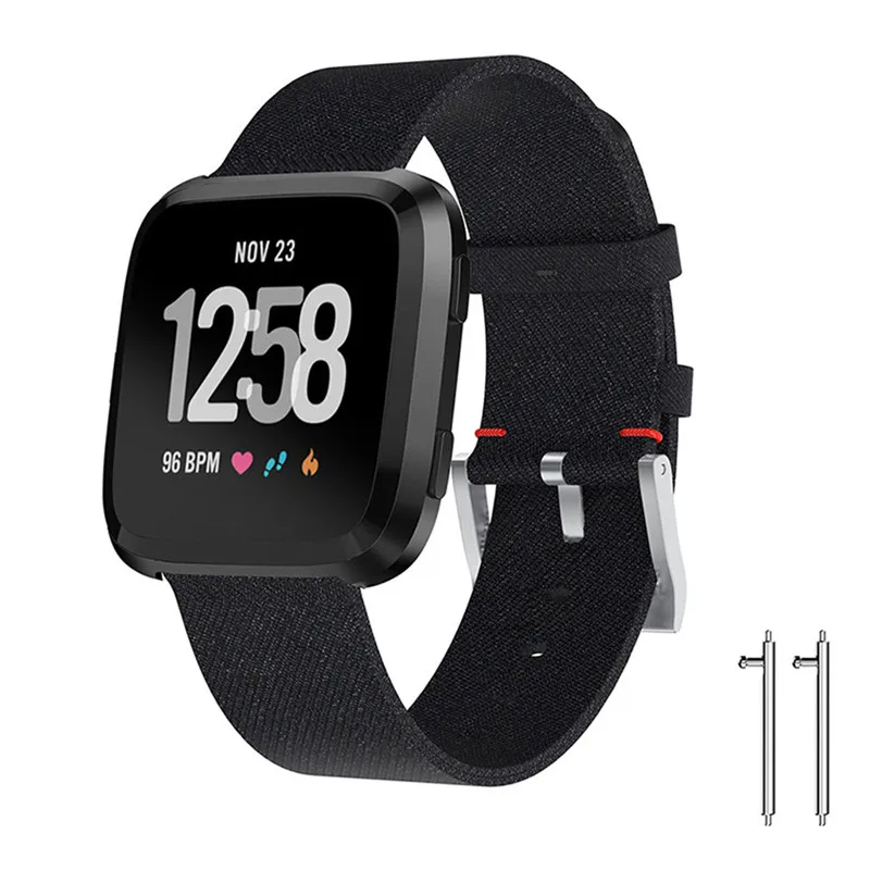 SOONHUA Durable Fashion Nylon Fabric Wristband Strap Replacement Sport Smart Wristbands for Fitbit Versa Watch Smart Accessories
SOONHUA Durable Fashion Nylon Fabric Wristband Strap Replacement Sport Smart Wristbands for Fitbit Versa Watch Smart Accessories