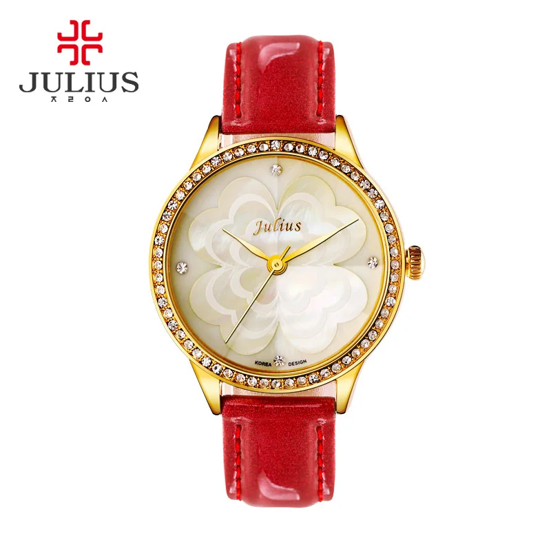 2017 New Fashion Women Wrist Watch Top Brand JULIUS Rose Gold Strap Luxury Design Quartz Watches Lady Dress Clock Reloj Mujer
2017 New Fashion Women Wrist Watch Top Brand JULIUS Rose Gold Strap Luxury Design Quartz Watches Lady Dress Clock Reloj Mujer