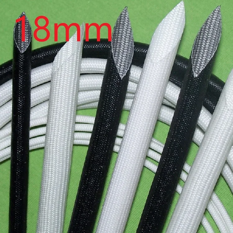 ID 18mm Fiberglass Tube Silicone Resin Braided Wire Sleeve Flame Resistant Fiber Glass Insulated Cable Protect Pipe 200 Deg.C
ID 18mm Fiberglass Tube Silicone Resin Braided Wire Sleeve Flame Resistant Fiber Glass Insulated Cable Protect Pipe 200 Deg.C