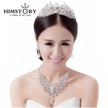 Luxurious Phoenix Crystal Party Wedding Bridal Jewelry Sets Including Necklace Earrings and Tiara
Luxurious Phoenix Crystal Party Wedding Bridal Jewelry Sets Including Necklace Earrings and Tiara
