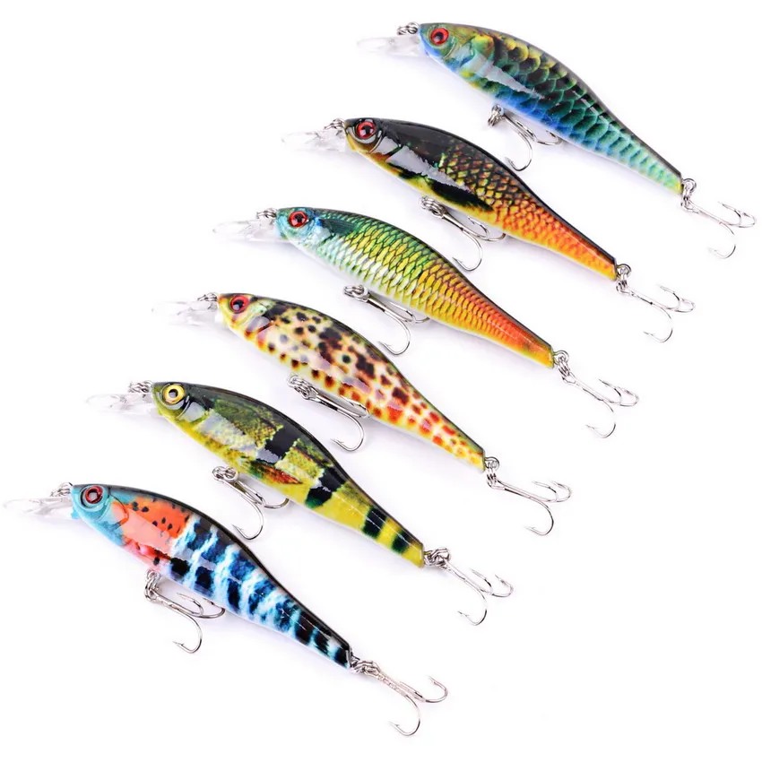 6pcs 11.5g 9.5cm Fishing Lures Minnow Hard Bait Fishing Lure China Sea Fish baits
6pcs 11.5g 9.5cm Fishing Lures Minnow Hard Bait Fishing Lure China Sea Fish baits