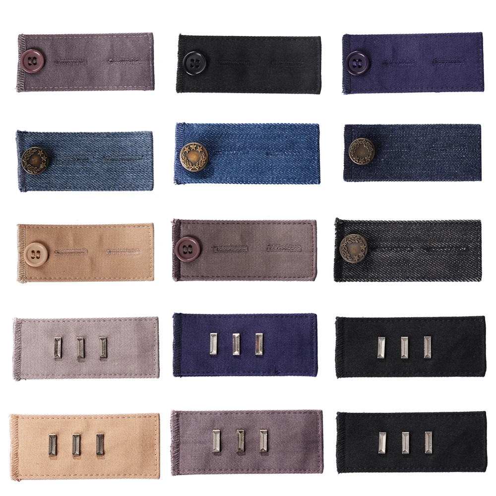 NEW 1PC Cotton Unisex Waist Band Pant Extender Belt Tight Trousers Jeans Skirts Maternity Button Hooks Garment Accessories
NEW 1PC Cotton Unisex Waist Band Pant Extender Belt Tight Trousers Jeans Skirts Maternity Button Hooks Garment Accessories