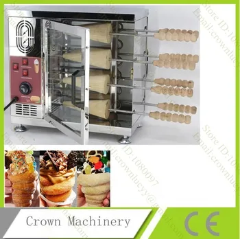 Electric Chimney Cake (Kurtos Kalacs) Oven Machine; Deck Baking Oven and Cupcake Making Machine
Electric Chimney Cake (Kurtos Kalacs) Oven Machine; Deck Baking Oven and Cupcake Making Machine