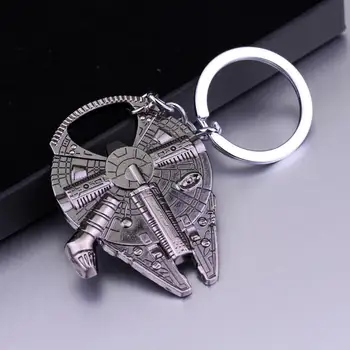 Star Wars Airship Opener keyring Spacecraft Millennium Spaceship Barkey Beer Bottle Opener Keychain Jewelry Kitchen Tools
Star Wars Airship Opener keyring Spacecraft Millennium Spaceship Barkey Beer Bottle Opener Keychain Jewelry Kitchen Tools