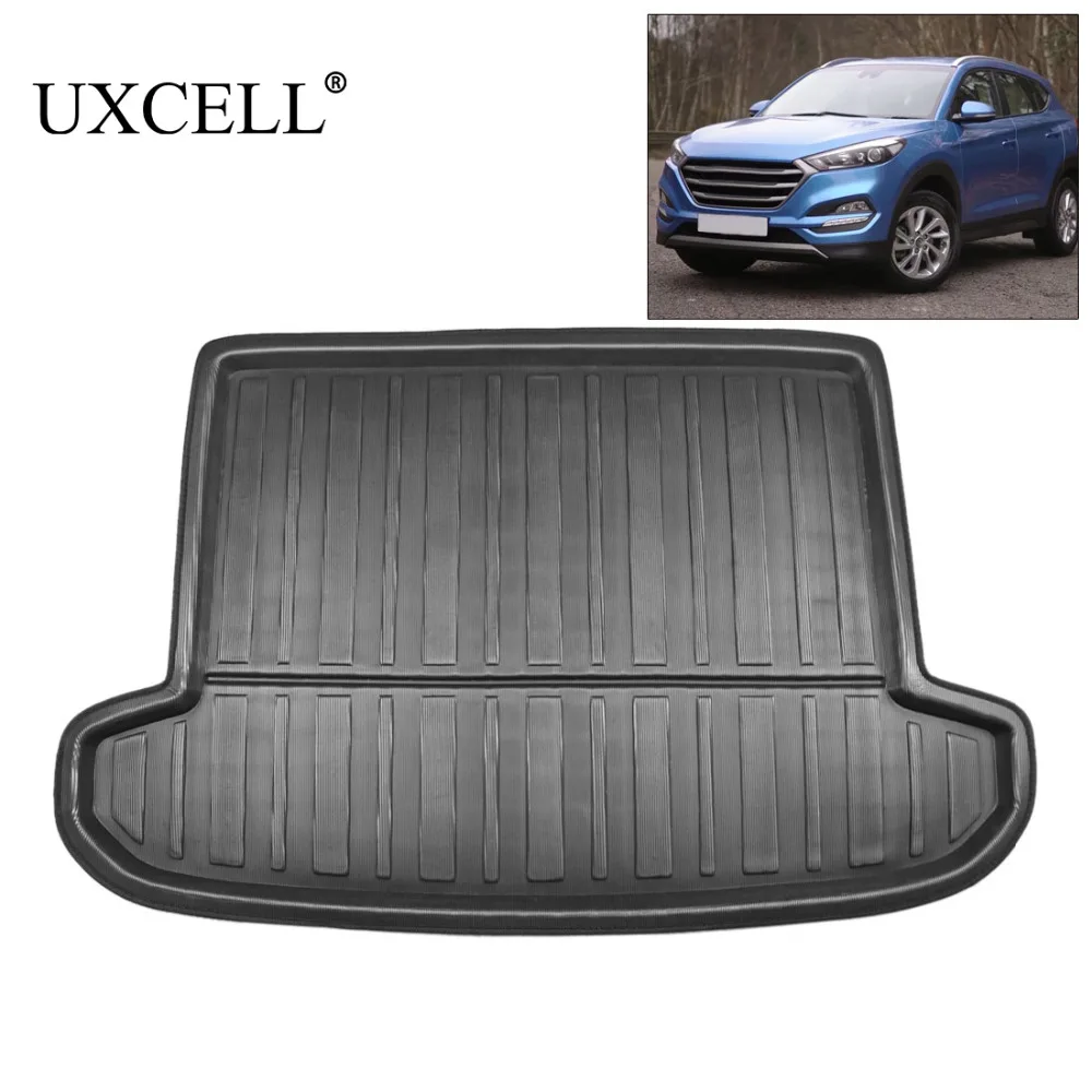 UXCELL PE+EVA foam plastic Black Rear Car Trunk Floor Boot Liner Cargo Mat Floor Tray Carpet for Hyundai Tucson 2016 2017 2018 
UXCELL PE+EVA foam plastic Black Rear Car Trunk Floor Boot Liner Cargo Mat Floor Tray Carpet for Hyundai Tucson 2016 2017 2018