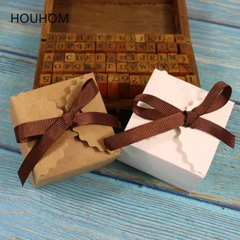 10pcs Vintage Retro White Mini Kraft Paper Box DIY Wedding Favor Gift Box Small Single Cake Dragee Box Packaging with Ribbon
10pcs Vintage Retro White Mini Kraft Paper Box DIY Wedding Favor Gift Box Small Single Cake Dragee Box Packaging with Ribbon