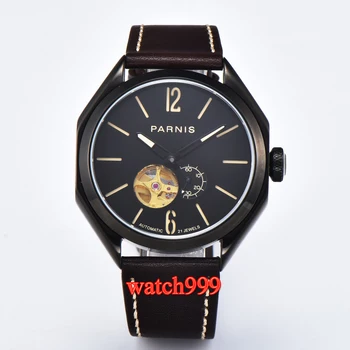 43mm Parnis PVD case luminous automatic men's watch waterproof black sapphire crystal mechanical men watch
43mm Parnis PVD case luminous automatic men's watch waterproof black sapphire crystal mechanical men watch