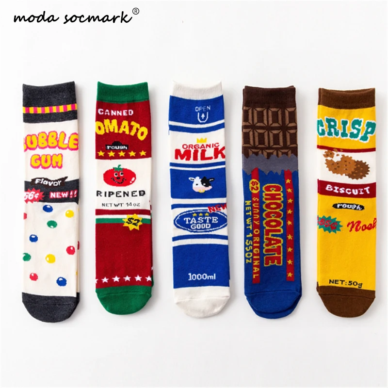 2020 New Milk Chocolate Japanese Trend Biscuits Tomato Food Short Socks Men Female Men Personality Long Cotton Funny Tube Socks
2020 New Milk Chocolate Japanese Trend Biscuits Tomato Food Short Socks Men Female Men Personality Long Cotton Funny Tube Socks