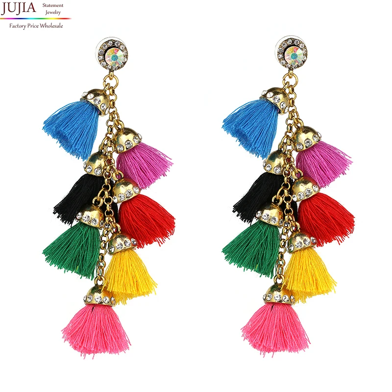 Image Hot sale New FIRENZE FRINGE DROPS earrings fashion women statement dangle Earrings for women