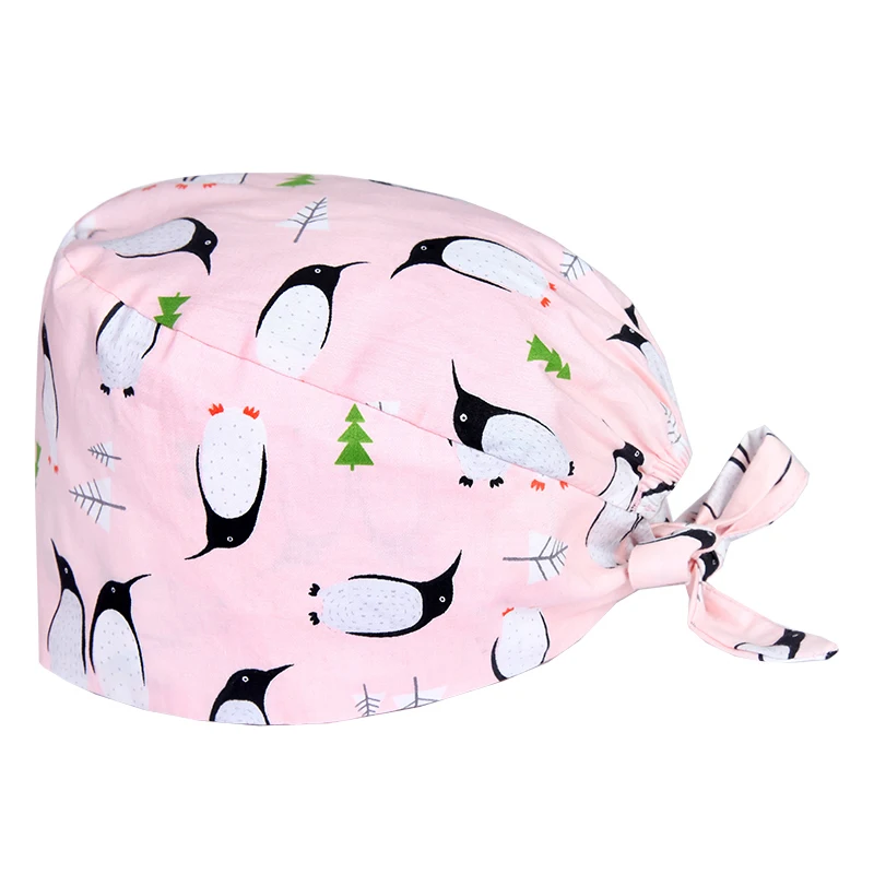 Penguin Women's Surgical Scrub Hat Nurse Doctor Hospital Scrub Caps Cotton Dentist Veterinary Doctor Working Hats Chemo Caps
Penguin Women's Surgical Scrub Hat Nurse Doctor Hospital Scrub Caps Cotton Dentist Veterinary Doctor Working Hats Chemo Caps