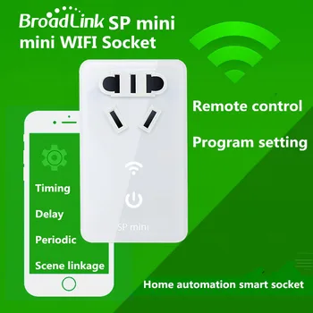 Broadlink SP Mini Power Plug,Wireless+Timer+Extender Time Socket,Wireless Wifi Smart Socket For Smart Home Remote Control
Broadlink SP Mini Power Plug,Wireless+Timer+Extender Time Socket,Wireless Wifi Smart Socket For Smart Home Remote Control