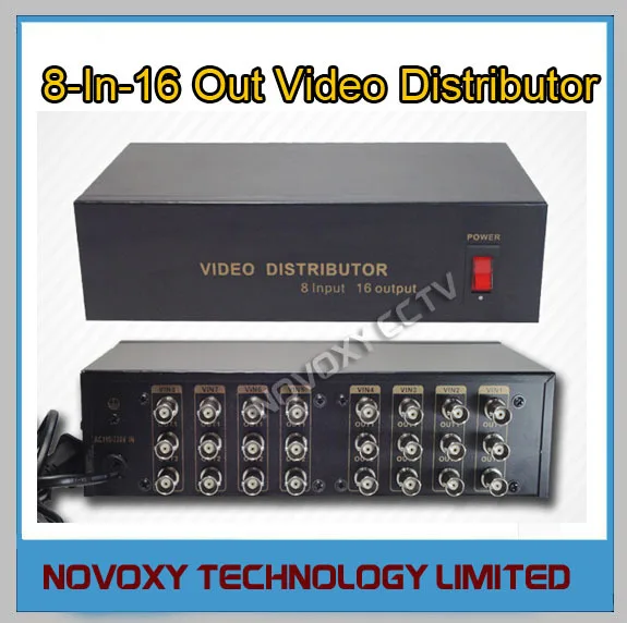 Free Shipping 8 In 16 Out Composite BNC Video Distributor Amplifier 8CH To 16CH Splitter For CCTV Security Camera
Free Shipping 8 In 16 Out Composite BNC Video Distributor Amplifier 8CH To 16CH Splitter For CCTV Security Camera
