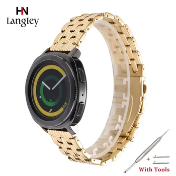 High Quality Stainless Steel Watchband For Galaxy Watch 42/46 20mm/22mm Gear S2/S3 Straps Golden Fashion Bracelet Bands Strap
High Quality Stainless Steel Watchband For Galaxy Watch 42/46 20mm/22mm Gear S2/S3 Straps Golden Fashion Bracelet Bands Strap