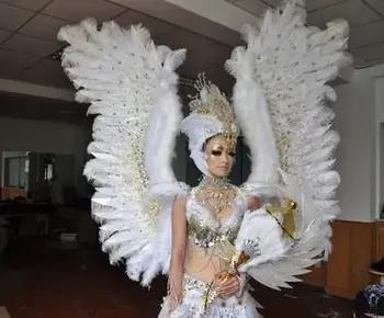 The film and television performances catwalk shows/auto exhibition show/wedding display V fashion feather angel wings
The film and television performances catwalk shows/auto exhibition show/wedding display V fashion feather angel wings