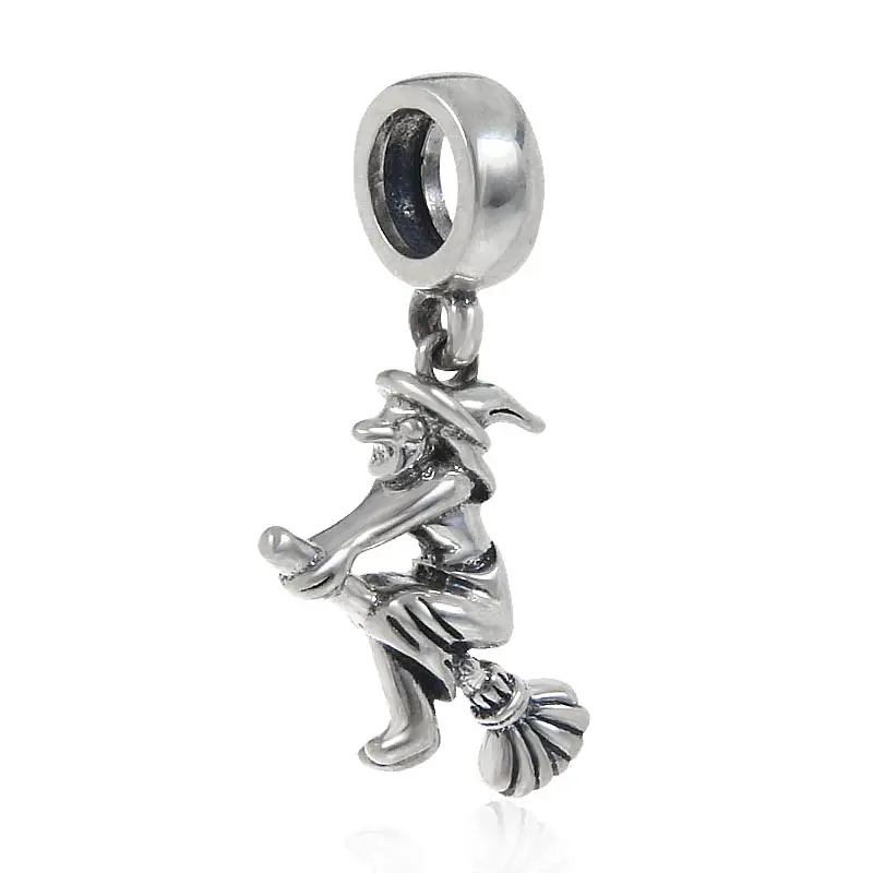 Genuine 925 Sterling Silver Magic Wizard Charm Bead Fits European Brand Bracelet &Necklace Halloween Party Gift
Genuine 925 Sterling Silver Magic Wizard Charm Bead Fits European Brand Bracelet &Necklace Halloween Party Gift