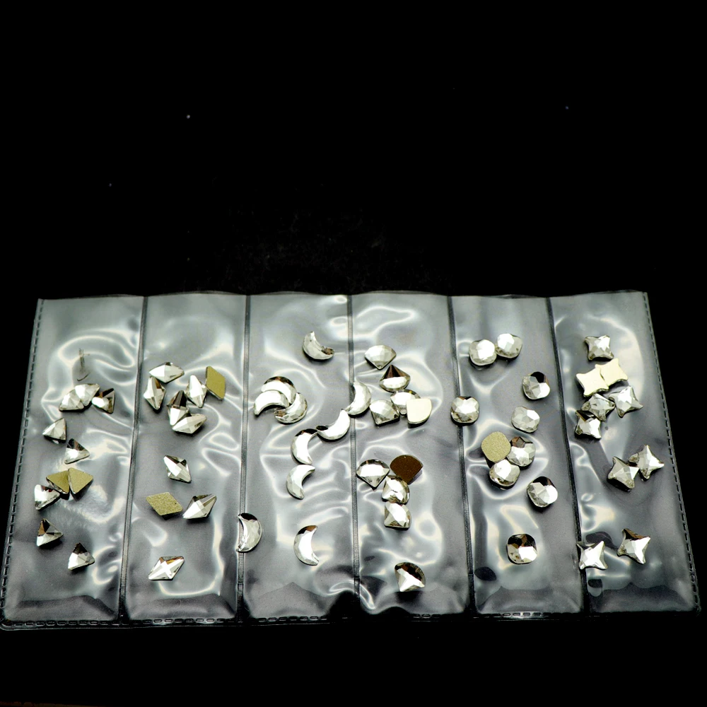 60pcs Nail Rhinestones Mix Shape Flat Back Crystal Shiny 3D Strass Gem Stone Manicure Nail Art Decoration Charms Jewelry
60pcs Nail Rhinestones Mix Shape Flat Back Crystal Shiny 3D Strass Gem Stone Manicure Nail Art Decoration Charms Jewelry