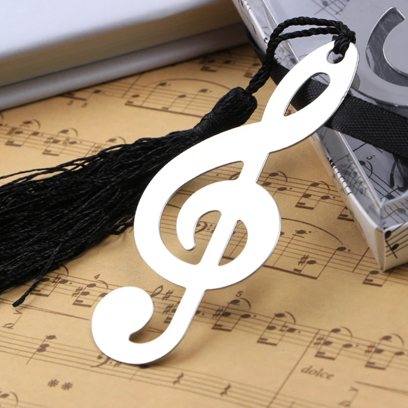 Sliver Hollow Musical Notes Bookmarks Label Stationery Gifts Book Mark 1Pcs with Tassels Pendant Novelty Ducument Book Marker
Sliver Hollow Musical Notes Bookmarks Label Stationery Gifts Book Mark 1Pcs with Tassels Pendant Novelty Ducument Book Marker