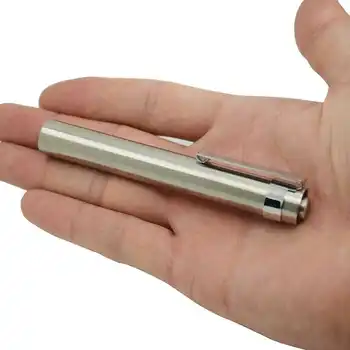 High Quality Keychain Torches Stainless Steel LED Flashlight Portable Outdoor Mini Lanterna Lamp With Clip
High Quality Keychain Torches Stainless Steel LED Flashlight Portable Outdoor Mini Lanterna Lamp With Clip