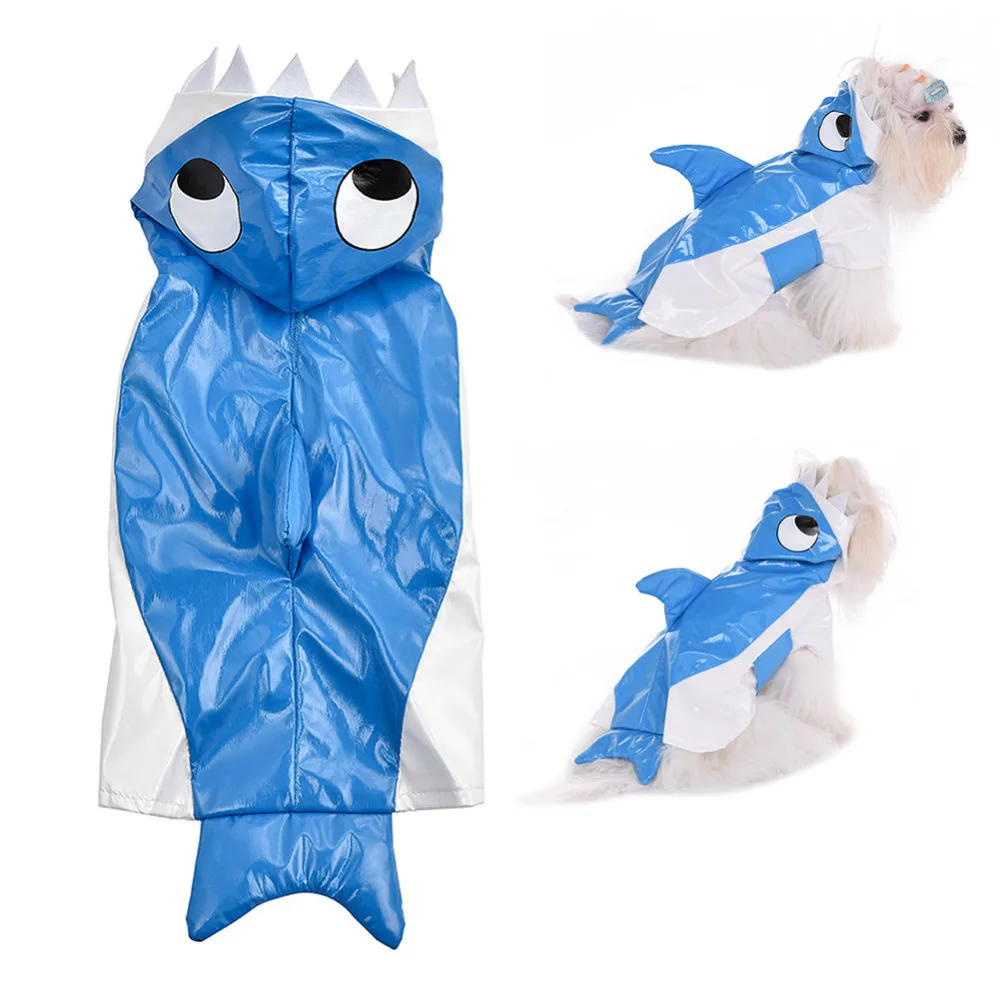 Pet Style Shark Costume Dog Raincoat Halloween Christmas Clothes Cat Wind Coat For Pets Featival Transfiguration Shark Costume
Pet Style Shark Costume Dog Raincoat Halloween Christmas Clothes Cat Wind Coat For Pets Featival Transfiguration Shark Costume