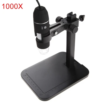 USB Digital Microscope Endoscope 800X 1000X 8 LED 2MP Microscopio Magnifier Zoom Camera+Lift Stand+Calibration Ruler Tools
USB Digital Microscope Endoscope 800X 1000X 8 LED 2MP Microscopio Magnifier Zoom Camera+Lift Stand+Calibration Ruler Tools