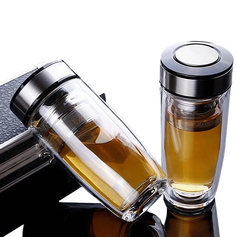 Double Insulated Glass Bottle DIY Healthy Tea Cup Mugs Stainless Steel Tea filter tea strainers Kettle Thermal Glass Cups
Double Insulated Glass Bottle DIY Healthy Tea Cup Mugs Stainless Steel Tea filter tea strainers Kettle Thermal Glass Cups