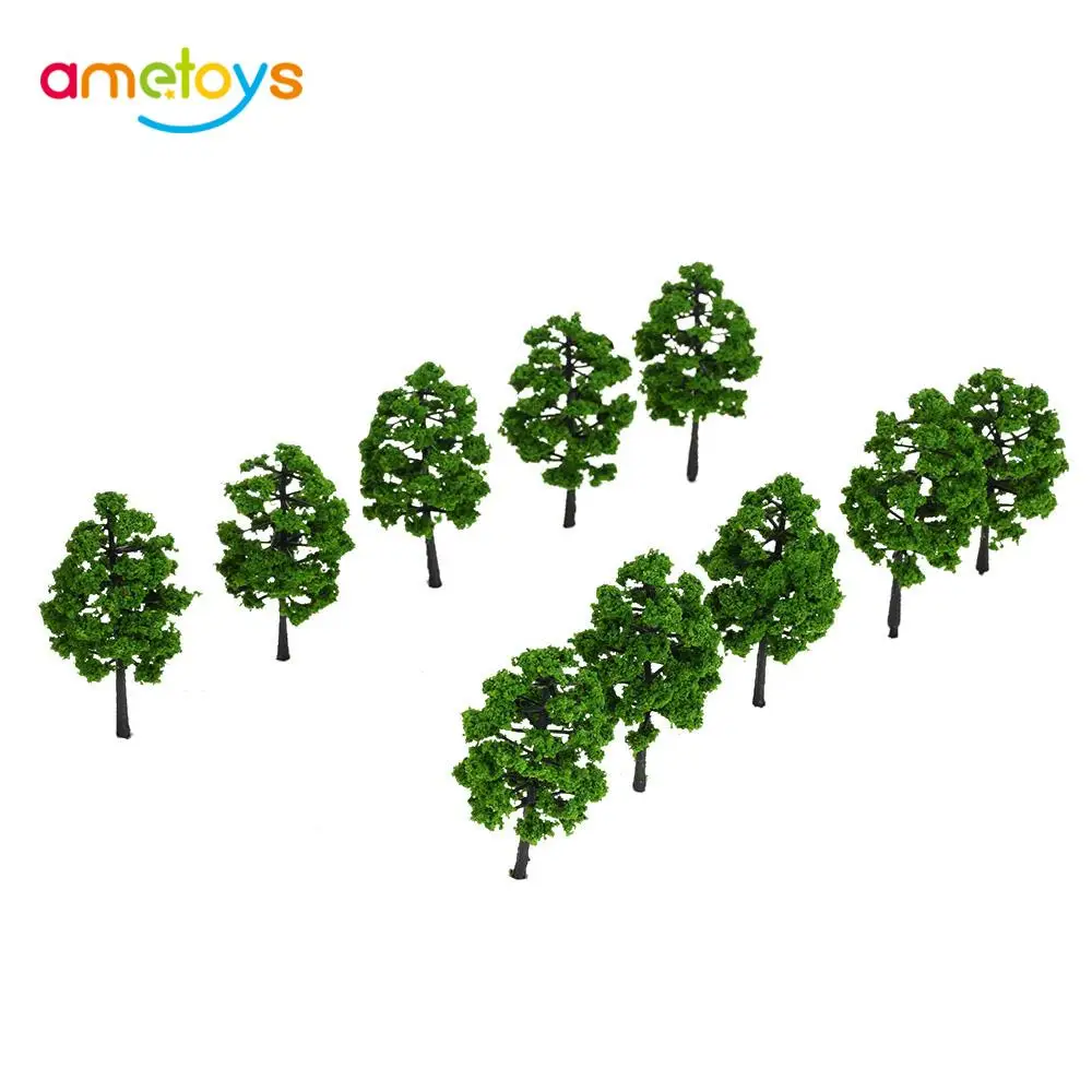 10 Pcs Model Trees Architectural Model Railroad Layout Garden Landscape Scenery Miniatures Model Supplies Building Kits Toys
10 Pcs Model Trees Architectural Model Railroad Layout Garden Landscape Scenery Miniatures Model Supplies Building Kits Toys