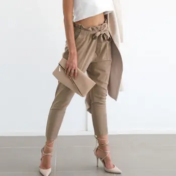 Fashion Casual Women Ladies Pants Chiffon Skinny Long Length High Waist Pencil Pants Stretch Trousers Black Red Khaki
Fashion Casual Women Ladies Pants Chiffon Skinny Long Length High Waist Pencil Pants Stretch Trousers Black Red Khaki
