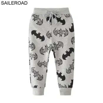 SAILEROAD 2-7Years Cartoon Bat Warm Trousers for Boys Autumn Babies Spodnie Chlopiece Cotton Children Kids Loose Full Pants
SAILEROAD 2-7Years Cartoon Bat Warm Trousers for Boys Autumn Babies Spodnie Chlopiece Cotton Children Kids Loose Full Pants