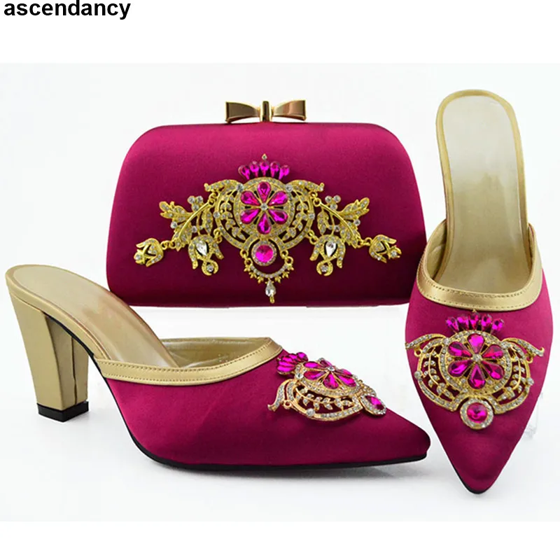 New Arrival Matching Shoes and Bag Set In Heels Shoes and Bags To Match for Party Wedding Shoes Bride Cristal Pumps Women Shoes
New Arrival Matching Shoes and Bag Set In Heels Shoes and Bags To Match for Party Wedding Shoes Bride Cristal Pumps Women Shoes