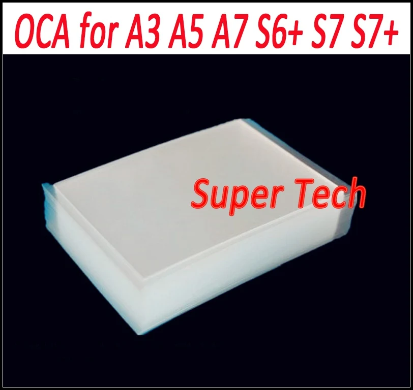 For Galaxy S3 S4 S5 S6 Double-sided OCA Sticker Optical Clear Adhesive for A3 A5 A7 S7 Edge 250um thickness DHL free shipping
For Galaxy S3 S4 S5 S6 Double-sided OCA Sticker Optical Clear Adhesive for A3 A5 A7 S7 Edge 250um thickness DHL free shipping